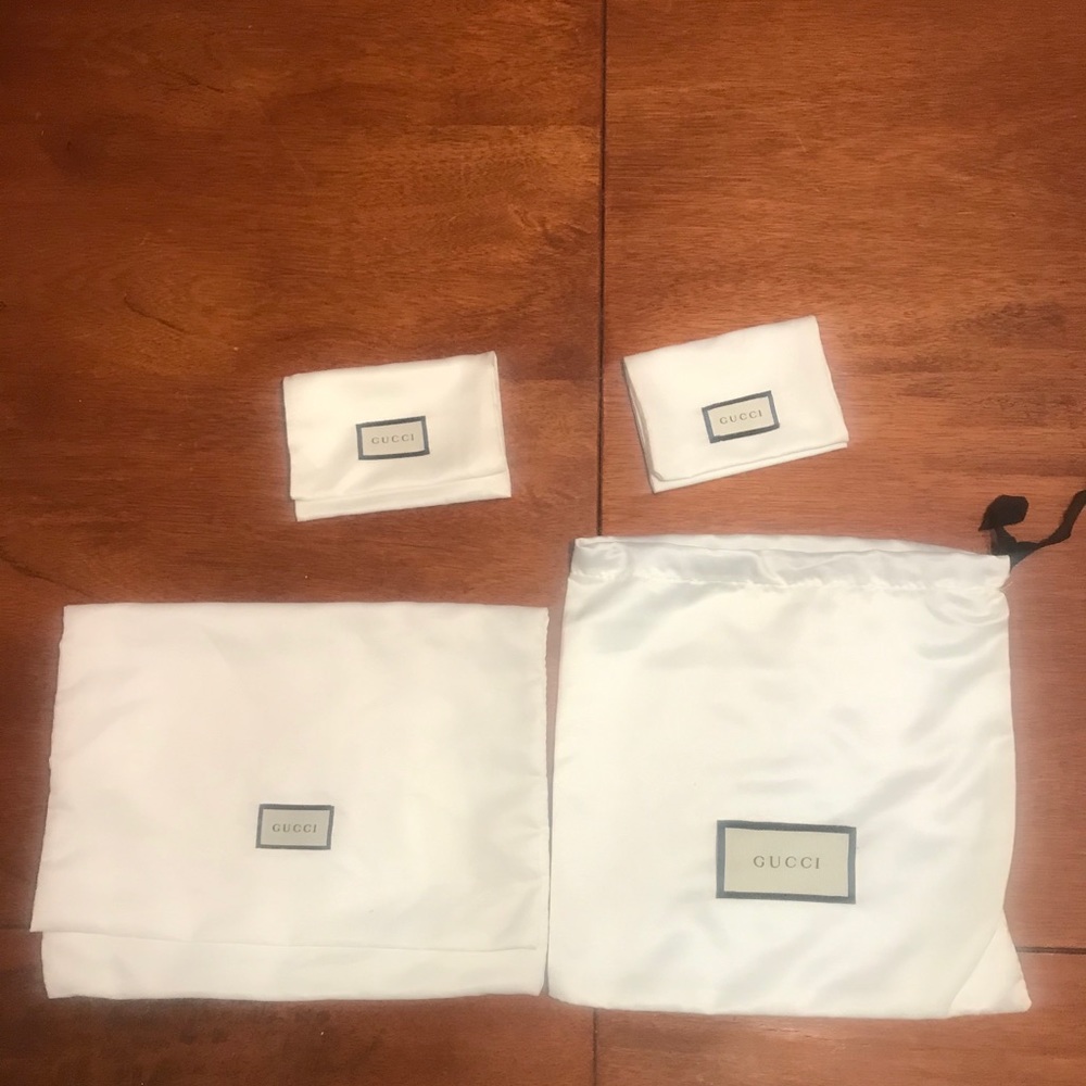 Lot of 4 Gucci sleeper/storage bags